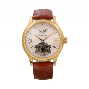 萧邦/Chopard L.U.C系列 手动机械机芯 18k黄金 男表 161869-5001