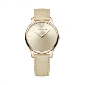 萧邦/Chopard L.U.C系列 自动机械机芯 18k玫瑰金 男表 161920-5005