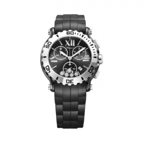 萧邦/Chopard Happy Diamonds系列 石英机芯 精钢-陶瓷 女表 288515-9005