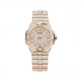 萧邦/Chopard ALPINE EAGLE SMALL 36毫米自动上链机芯符合伦理道德标准的18K玫瑰金钻石 | 295370-5004