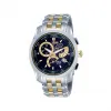 西铁城/Citizen 39MM 不锈钢间金色   光动能 男表 BL8005-77E