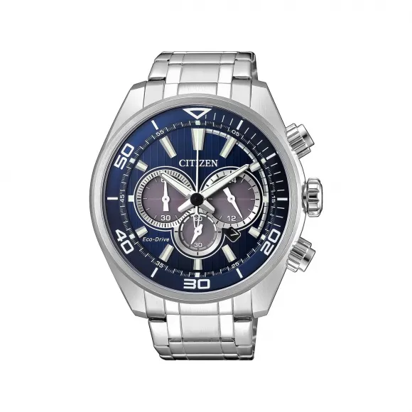 西铁城/Citizen 45MM 不锈钢   光动能 男表 CA4330-81L