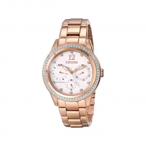 西铁城/Citizen Silhouette Crystal 环保驾驶 女表 FD2013-50A