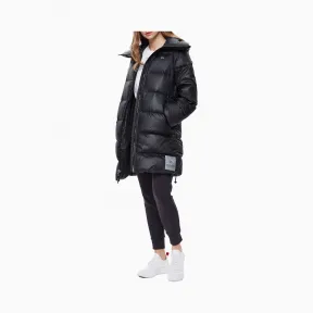 卡尔文·克莱恩/Calvin Klein 女士新款高立领休闲羽绒服4WH9O563-休闲运动系列