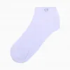 卡尔文·克莱恩/Calvin Klein 女士Logo短袜袜子ECF774V-配件系列