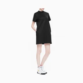 卡尔文·克莱恩/Calvin Klein 女士新款圆领短袖针织连衣裙 J211468-牛仔休闲系列