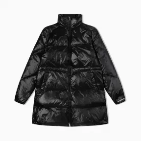 卡尔文·克莱恩/Calvin Klein CALVIN KLEIN女装新款立领保暖羽绒服外套 J212096-牛仔休闲系列