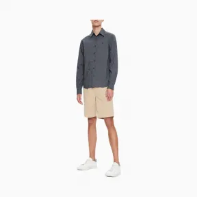 卡尔文·克莱恩/Calvin Klein 男士新款格子长袖衬衫 J311631-牛仔休闲系列