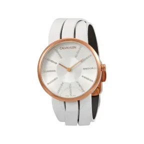 卡尔文·克莱恩/Calvin Klein【CK】 32 MM 不锈钢 石英机芯 女表 K2R2STLX