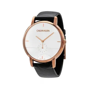卡尔文·克莱恩/Calvin Klein【CK】 Established 43 MM 不锈钢 石英机芯 男表 K9H2X6C6