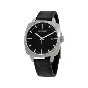 卡尔文·克莱恩/Calvin Klein【CK】 Fraternity 39 MM 不锈钢 石英机芯 男表 K9N111C1