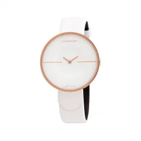 卡尔文·克莱恩/Calvin Klein【CK】 Mania 38 MM 不锈钢 石英机芯 女表 KAG236L2