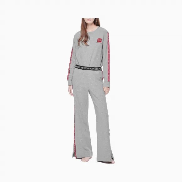 卡尔文·克莱恩/Calvin Klein 女士Logo腰边休闲家居裤 QS6315-内衣系列