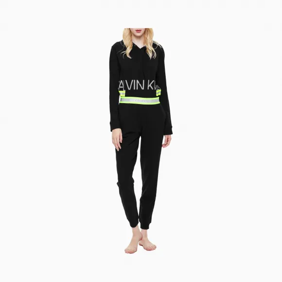 卡尔文·克莱恩/Calvin Klein 女装新款Logo腰边休闲家居裤 QS6342-内衣系列