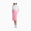 Calvin Klein 女装 针织休闲半身裙 W94052107C-Ckck