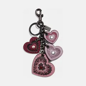 蔻驰/Coach 心形装饰混搭手袋挂件 30074_BKDRO