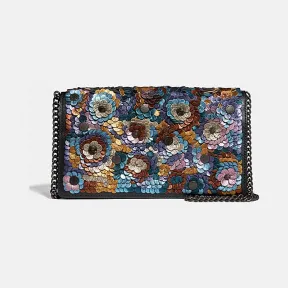 蔻驰/Coach 皮革亮片折叠式链带手拿包 31832 BPL38