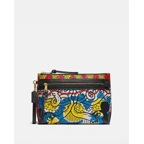 蔻驰/Coach DISNEY MICKEY X KEITH HARING联名系列ACADEMY手包 5217-L38
