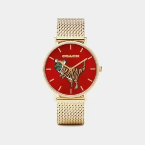 蔻驰/Coach 金色 金属 PERRY腕表 36MM C8546-GLD-WMN