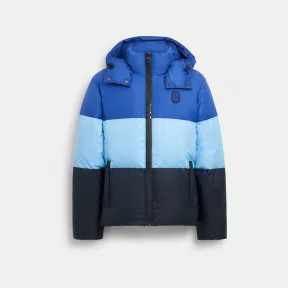 蔻驰/Coach 拼色羽绒服 CB661-W2L-XL