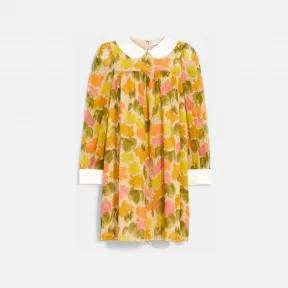 蔻驰/Coach 彩色 花卉娃娃裙 CF234-L38-12