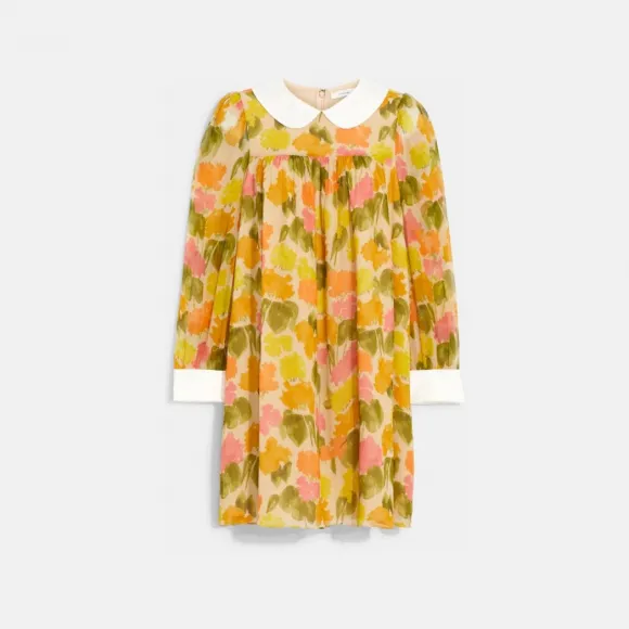 蔻驰/Coach 彩色 花卉娃娃裙 CF234-L38-08