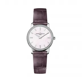 江诗丹顿/Vacheron Constantin Traditionnelle传袭系列 18K白金 石英机芯  25558-00