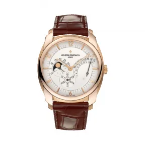 江诗丹顿/Vacheron Constantin Quai De L’Ile奎德利系列 18K 5N 粉红金 自动机械机芯 男表