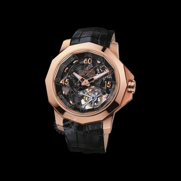 昆仑/Corum 45MM 18KT玫瑰金 手动机械机芯 010-101-55-0001-AO12