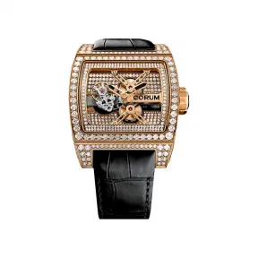 昆仑/Corum 42x52MM 玫瑰金镶钻表圈 自动机械机芯 022-715-85-0F01-0000