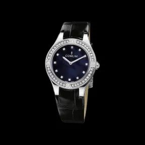 昆仑/Corum 31MM 18kt 白金钻石表圈 自动机械机芯 024-131-69-0001-PN33