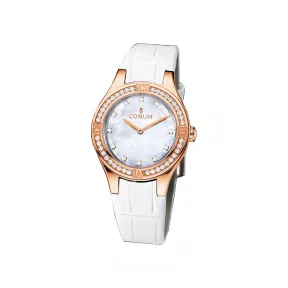 昆仑/Corum 31MM 玫瑰金镶钻表圈 自动机械机芯 024-131-85-0009-PN34