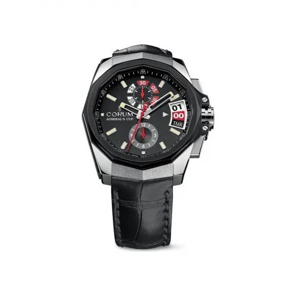 昆仑/Corum 45MM 钛金属配黑色 PVD ​​表圈 自动机械机芯 040-101-04-0F01-AN10