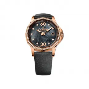 昆仑/Corum 38MM 玫瑰金镶钻表圈 自动机械机芯 082-101-85-0041-PN10