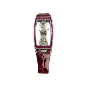 昆仑/Corum 43x21MM 白金红宝石表圈 手动机械机芯 113-146-69-0086-0000