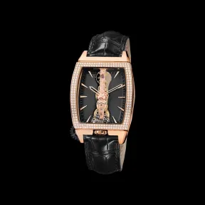 昆仑/Corum 51MM X 34MM 玫瑰金镶钻表圈 自动机械机芯 113-151-85-0002-FK02