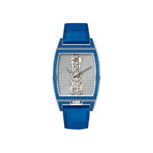 昆仑/Corum 51x34MM 白金表壳搭配蓝色蓝宝石表圈 手动机械机芯 113-153-69-0003-GR34