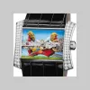 昆仑/Corum 41 MM x 34 MM 18K白金配钻石表圈 自动机械机芯 113-391-69-0081-P009G