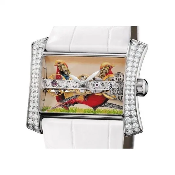 昆仑/Corum 41 MM x 34 MM 18kt 白金钻石表圈 自动机械机芯 113-391-69-0089-P008G