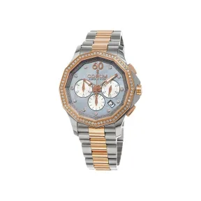 昆仑/Corum 38MM 精钢配玫瑰金钻石表圈 自动机械机芯 132-101-29-V200-PK10