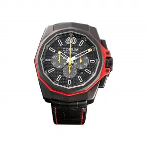 昆仑/Corum 45MM 黑色 PVD 钛金属，带红色嵌件 自动机械机芯 132-211-95-0F01-ANVE