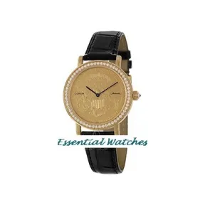 昆仑/Corum 38MM 黄金镶钻表圈 自动机械机芯 293-646-65-0001-MU51