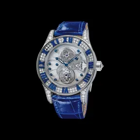 昆仑/Corum 46MM 18K白金配钻石表圈 Mechanical 372-743-69-0F83-0000