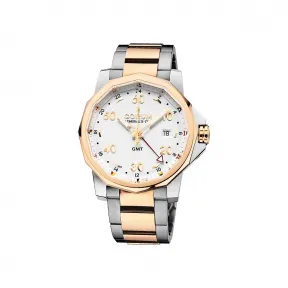 昆仑/Corum 44MM 精钢搭配玫瑰金表圈 自动机械机芯 383-330-24-V705-AA12