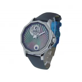 昆仑/Corum 38 MM x 12.20 MM 不锈钢镶钻表圈 自动机械机芯 384-101-47-F149-AN01