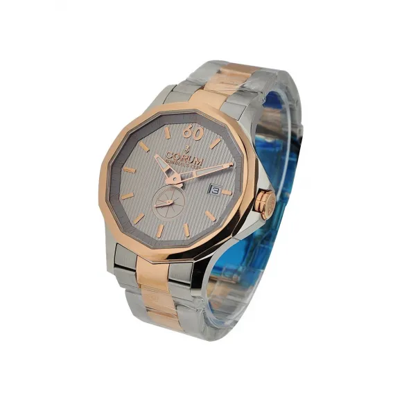 昆仑/Corum 42MM 精钢搭配玫瑰金表圈 自动机械机芯 395-101-24-V720-FH11