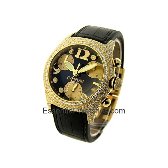 昆仑/Corum 45MM 黄金镶钻表圈 自动机械机芯 396-151-65-OF01-FM31