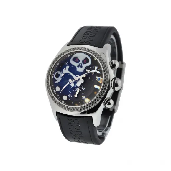 昆仑/Corum 46MM 精钢配钻石表圈 石英机芯 396-257-49-OF71-FM32R