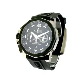 昆仑/Corum 50MM 黑色 PVD 钢带橡胶表圈 自动机械机芯 753-231-06-0371-AN12