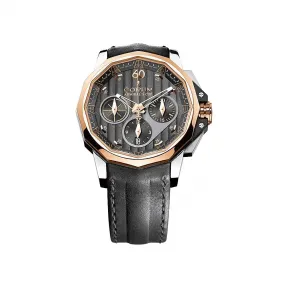 昆仑/Corum 44MM 精钢搭配玫瑰金表圈 自动机械机芯 753-771-24-0F61-AN16